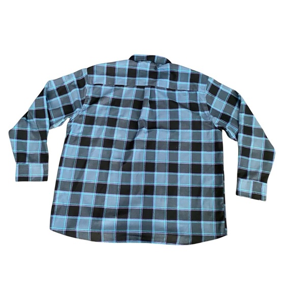 Dixxon check pattern long sleeve button down shirt men’s size 4XL - Picture 7 of 7